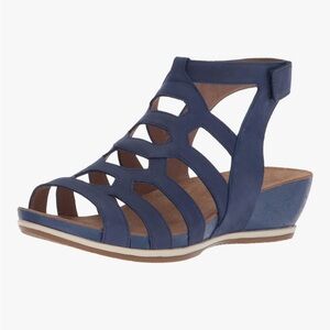 Dansko womens Valentina Wedge Sandal, EU 40/9-9.5M.